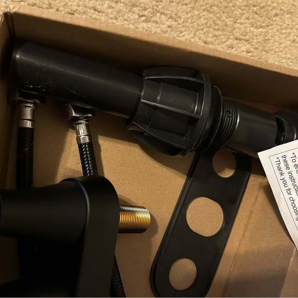 New in Box! Black Matte Faucet - Picture 4 of 8